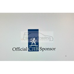 Official CJIB Sponsor sticker