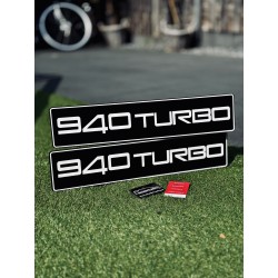 940 Turbo Showplaat set